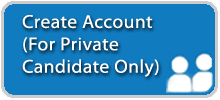 Create Account for Private Candidate Only